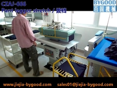 Adjustable Cloth Iron Press Machine Non Sewing For Trouser