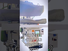 Máquina de prensagem de revestimento da camisa de blazer