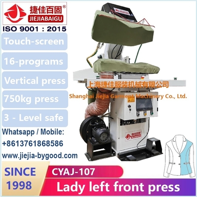 Máquina passando do vestuário da série completa para a senhora Dress Back