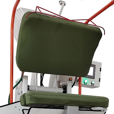 máquina automática da imprensa de pano 220V lapela vertical da imprensa de 1500 watts