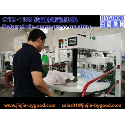 Máquina de pressão 220V da camisa do colar e do punho 1.5KW