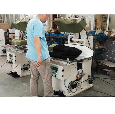 Máquina vertical da imprensa do vapor do vestuário do ISO 9001 para a máquina passando passando do terno do equipamento da senhora Jacket Suit Dress