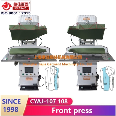 imprensa comercial do vapor 220V para a roupa Front Press vertical