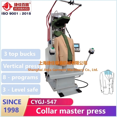 Máquina de pressão do vestido do vapor, máquina de pressão passando do vestuário 1.5KW