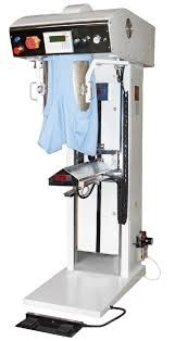 Tela táctil vertical da máquina industrial da imprensa da roupa 1.5KW