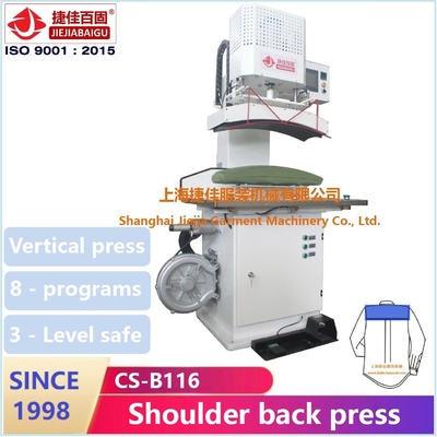 Máquina da imprensa da camisa para a roupa 1.5KW 220V