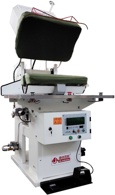 Os ress verticais serem a roupa do revestimento cozinham o sistema do sistema de aquecimento plc de vapor da máquina da imprensa do terno da máquina da imprensa